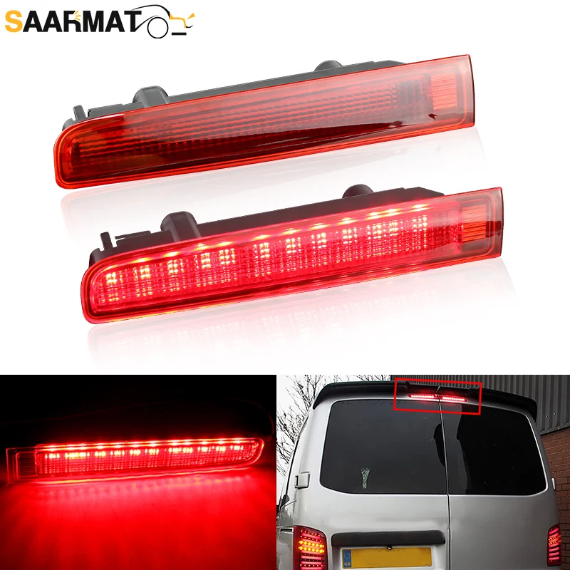 

Barn Door Car Third Brake Light For VW Transporter T5 T6 Caravelle Multivan 2003-2016 Led Rear High Level Third Rear Brake Light