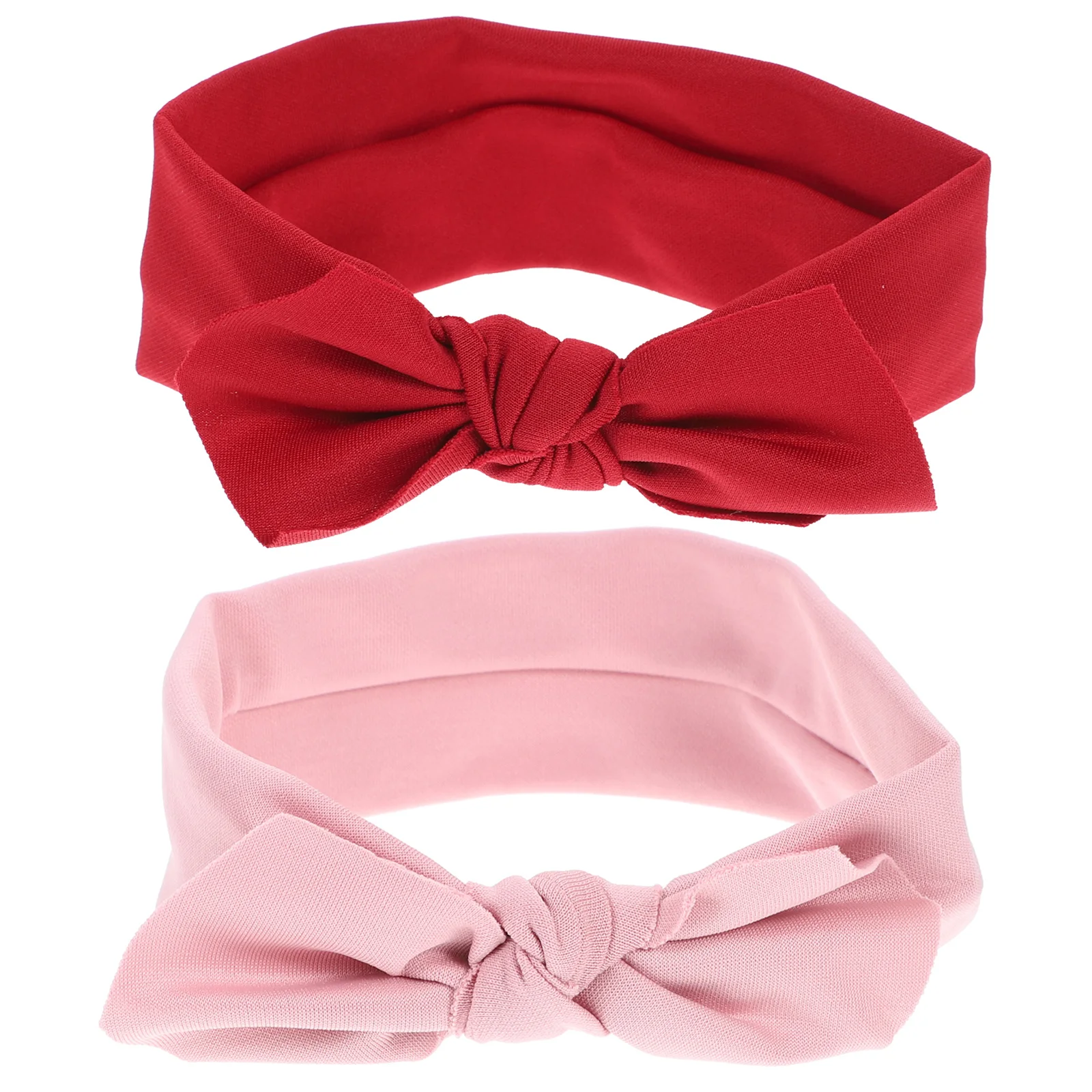 

2pcs Girls Headbands Infant Hair Accessories Elastic Bows Newborn Bow Headband Festival Costume Decoration Baby Shower Gift Big