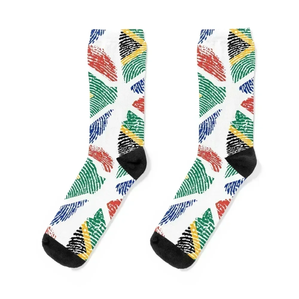 

Носки I am South African, роскошные свободные носки в стиле каваи на заказ для мужчин и женщин