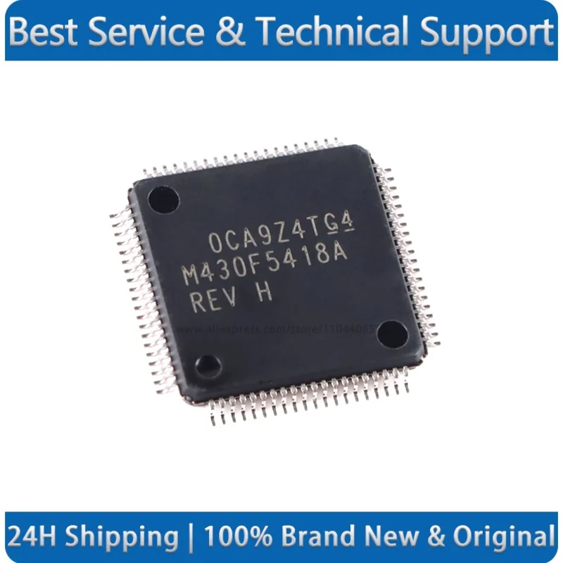 MSP430F5418AIPNR LQFP-80 16-bit mixed-signal microcontroller -MCU New Original