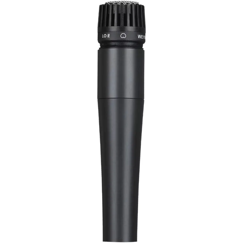 Microfone de instrumento dinâmico SM57 - Qualidade profissional e versatilidade para apresentações ao vivo e gravação