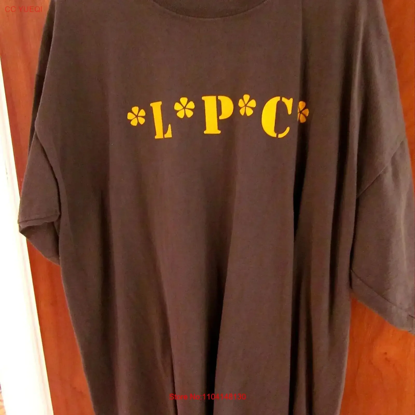 Camiseta LOCO POR CRISTO XL, estilo funk ska, camiseta cristiana, parodia LPC, OG punk, OHIO vintage, lavada, informal, elegante, ligeramente masculina, con gráfico
