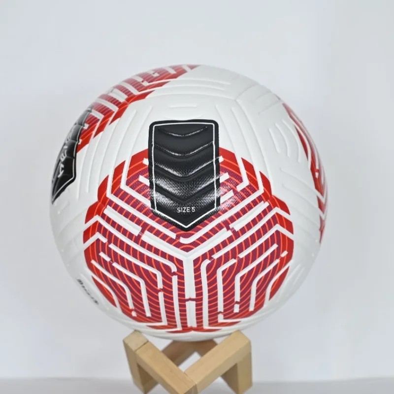 Size 5 Adults Football PU Wearproof Professional League Match Soccer Indoor Outdoor Waterproof Group Training Footy Ball