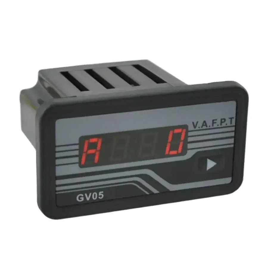 New 5 in 1 AC 220V Generator Digital Voltage Current Time Power Frequency LCD Monitoring Meter GV05