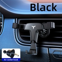 Aluminum Alloy Car Phone Holder Universal Cell Phone Stands Car Rack Dashboard Support for Auto Grip Mobile Phone Fixed Bracket