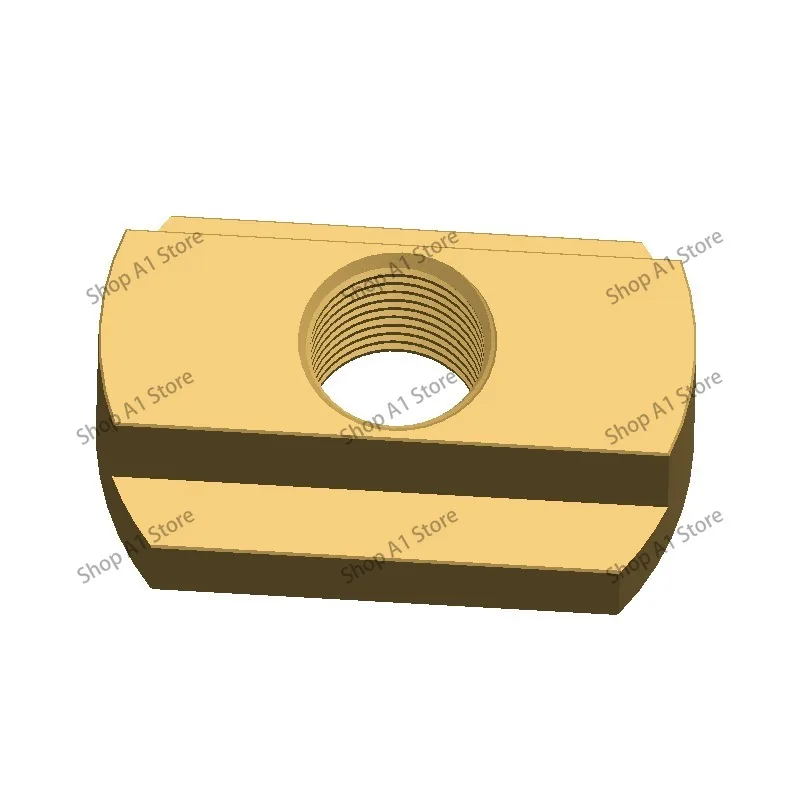 Surfboard Hydrofoil Hardware, M6 Screws M8 T-Shape Copper Nuts, Fastener Accessories for SUP Paddle Board Foil Installation