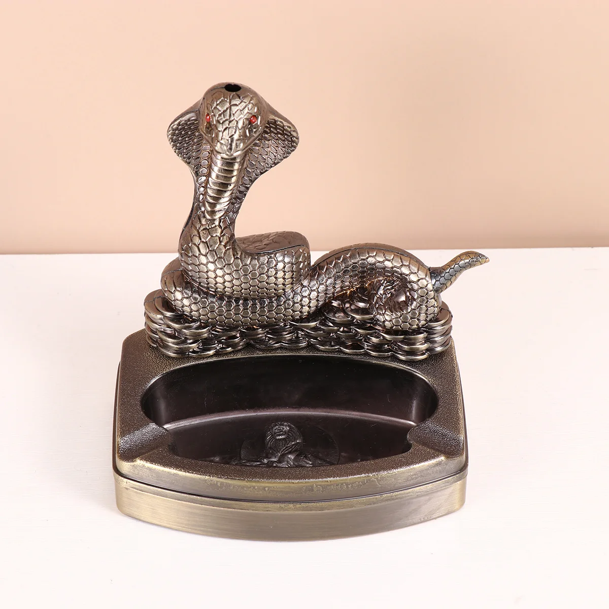 

Ash Tray Home Ornament Jar Desktop Decoration Cigarette Butt Holder Multifunctional Ashtray