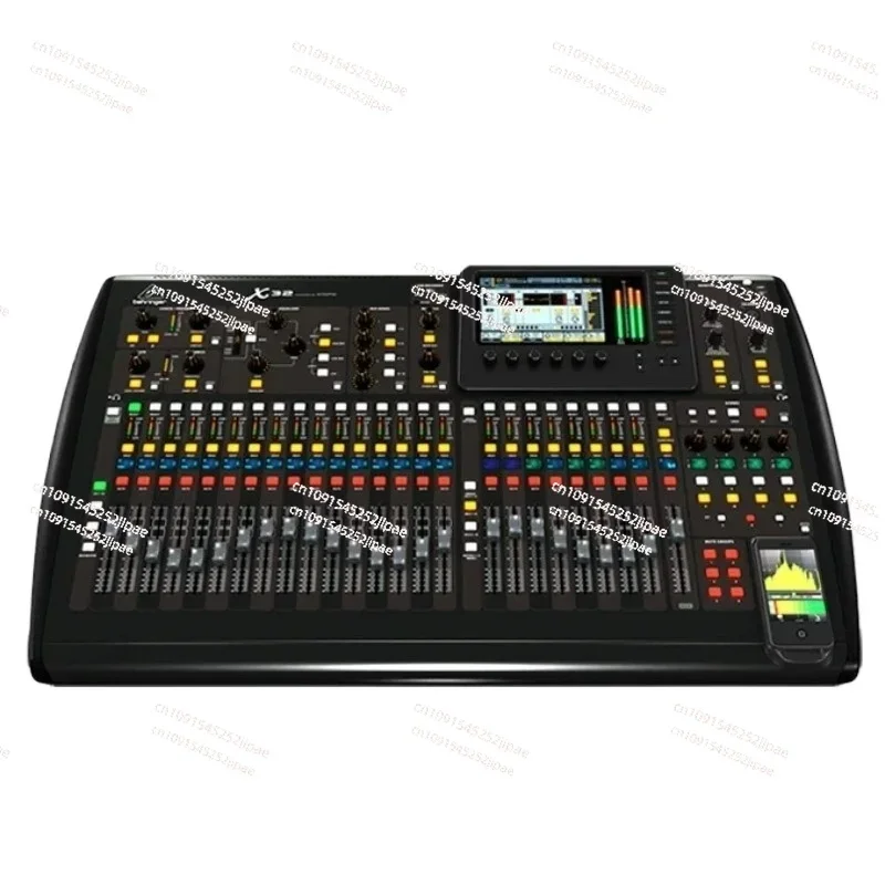 X32 40-channel Digital Mixer with 32 Gain-Programmable Mic Preamps, 25 Motorized Faders, Virtual FX Rack, and 7