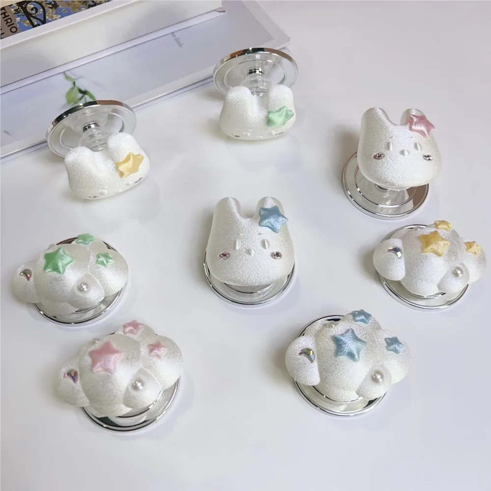 3D Cartoon Magnetic Phone PopSocket Anti-slip Korean Ins GripTok Kawaii Desktop Phone Kickstand Mobilephone Airbag Bracket Stand