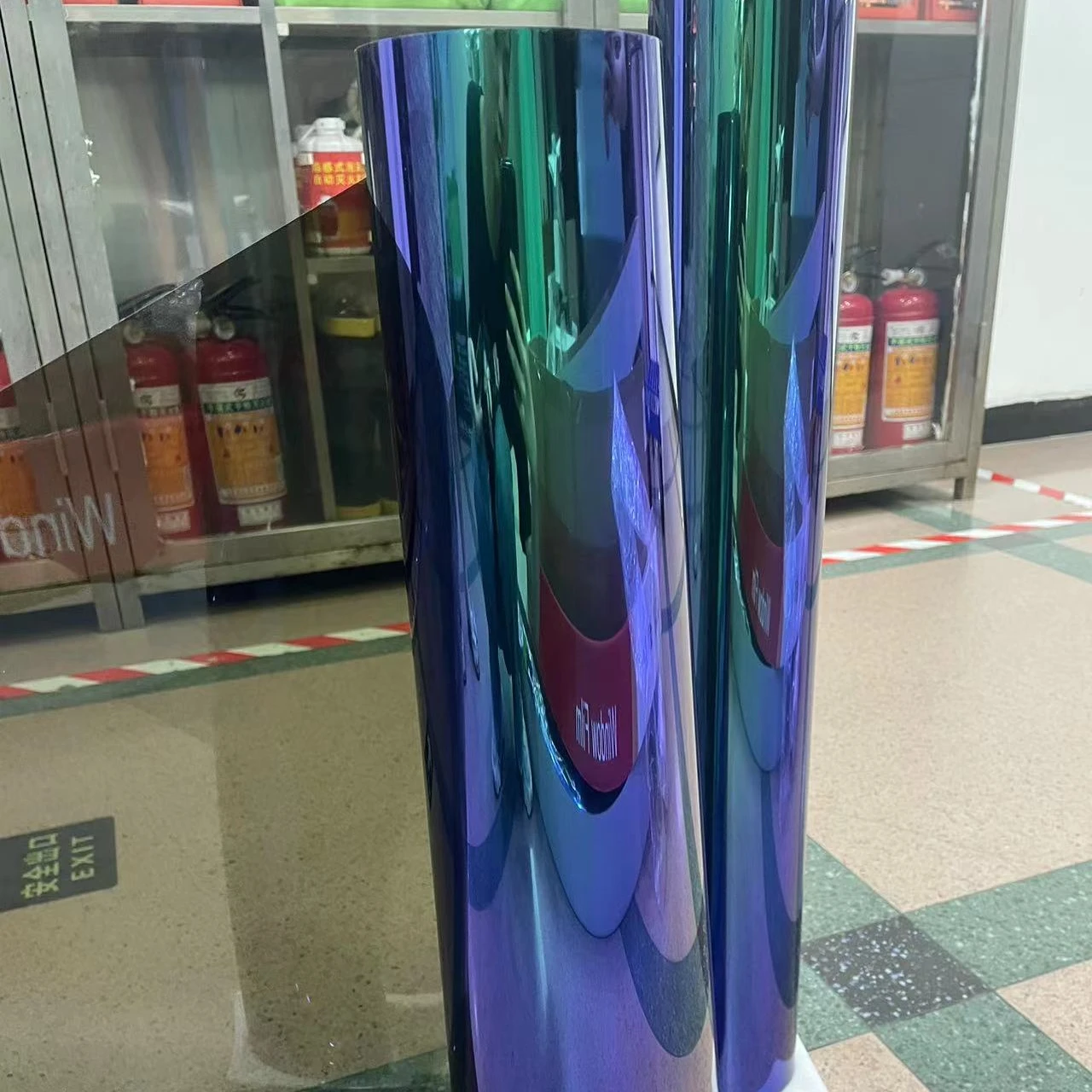 

Самоклеящаяся 20% 80% VLT тонировочная пленка для окон автомобиля Радужный солнечный оттенок, термостойкая красочная стеклянная пленка-хамелеон, автомобильные наклейки