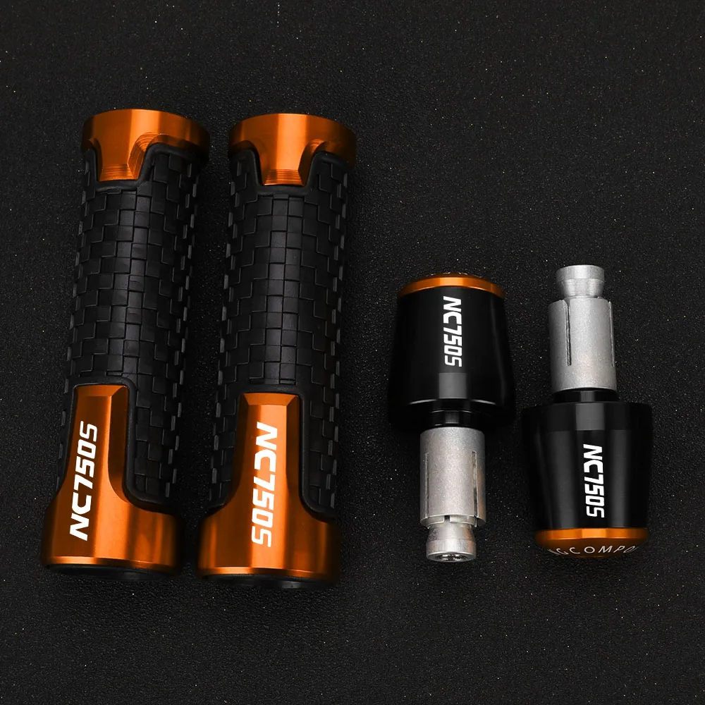 

NC750S For Honda NC750/S/X/N NC750X NC750N NC 750 750X 750S 2021 2020 7/8'' 22mm Motorcycle Handlebar Grips Handle Bar End Plug