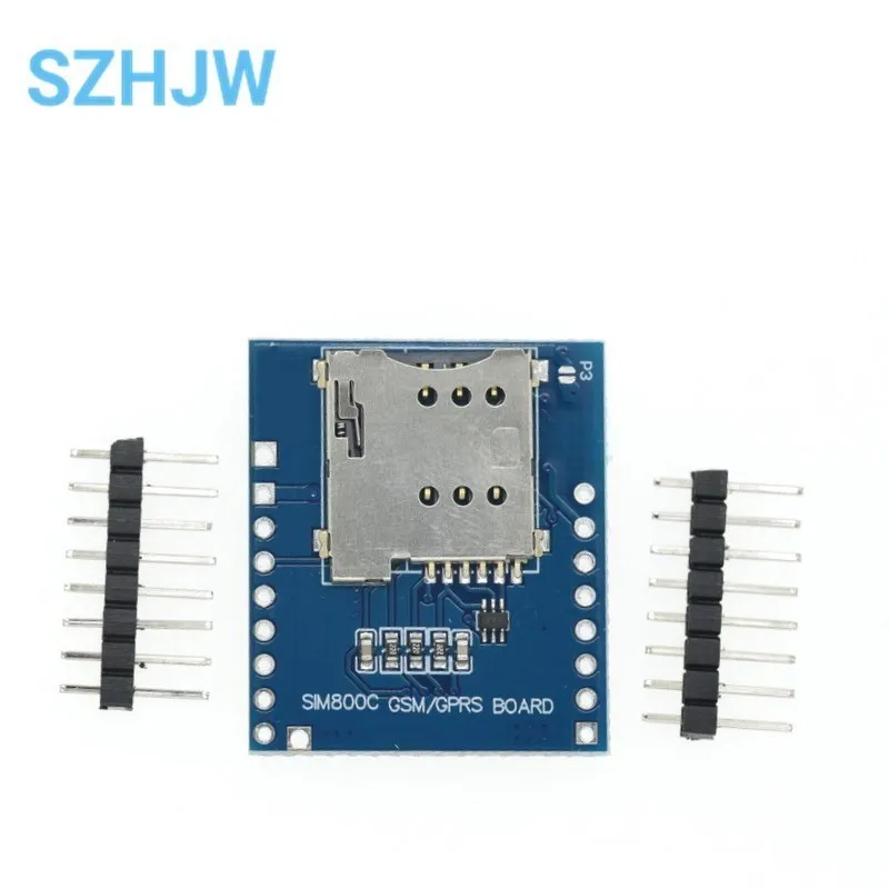 SIM800C GSM GPRS وحدة 5 فولت/3.3 فولت TTL مجلس التنمية مع بلوتوث و TTS لاردوينو STM32 C51 لاردوينو #6