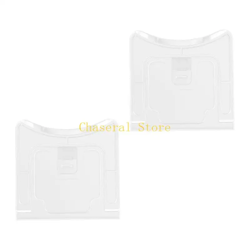 E7CE No Drilling Baby Safety Locks for Sliding Door Reusable Adhesive Closet Patio Window Guards Pet Friendly Set of 2pcs