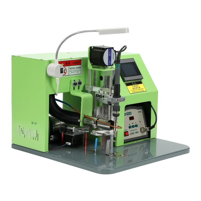 Semi Automatic Wire Tin Soldering Machine With Cutting and Stripping Functions Cable Making Equipment Welding Machine Portable