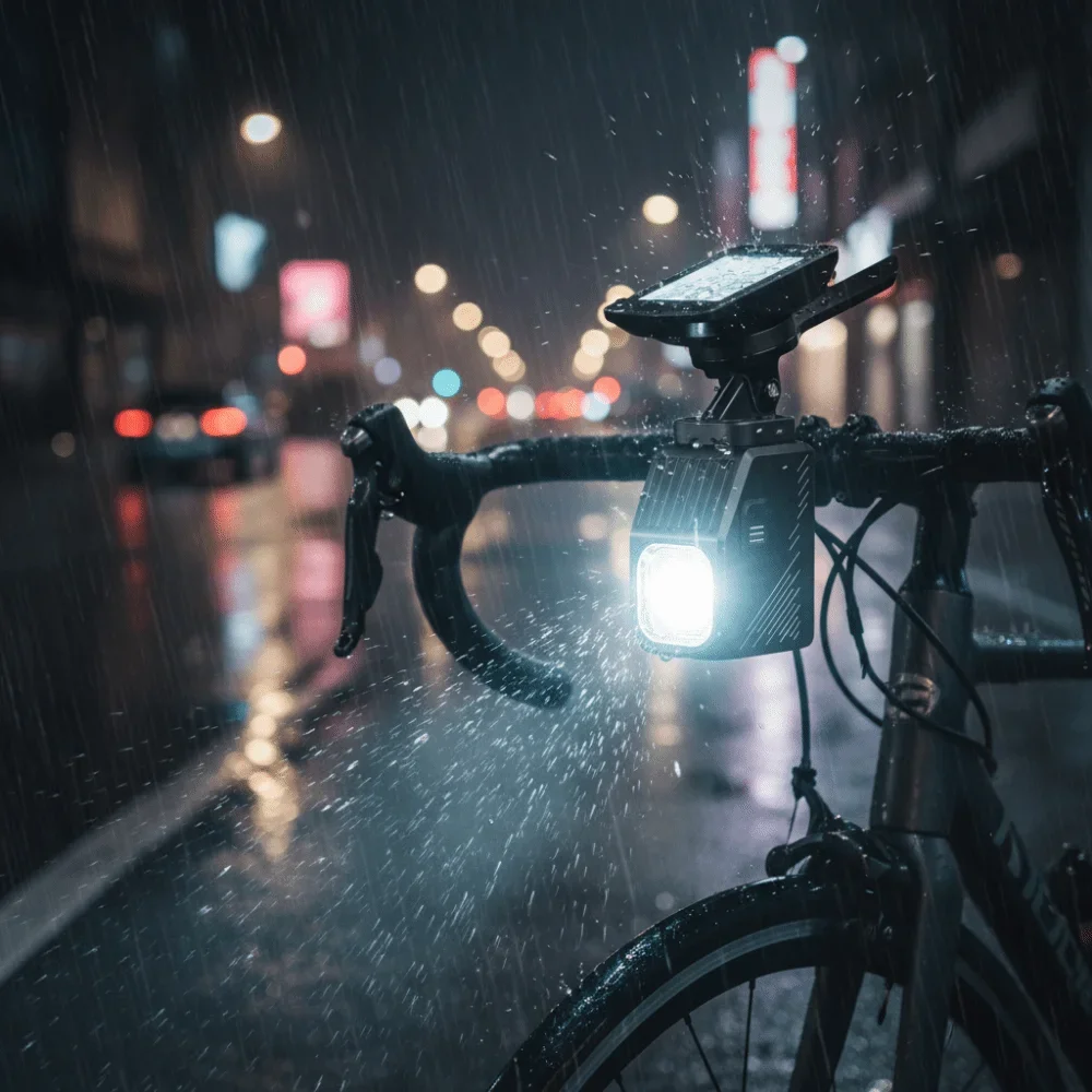 مقاوم للماء دراجة المصباح قطع خط شعاع التحكم عن بعد MTB الدراجات العلوي عالية مشرق شحن سريع الدراجة الجبهة الخفيفة