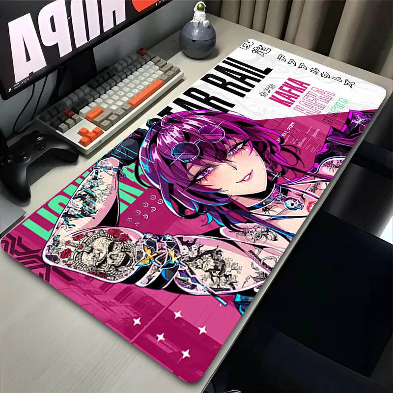 New Mouse Pad Office Gaming Laptop Desk Mat Anime Cute Girl Mousepad PC Kawaii Gamer Mouse Mat Computer Accessories Keyboard Pad