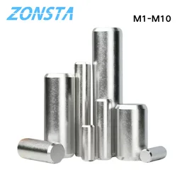 M1 M1.5 M2 M2.5 M3 M4 M5 M6 M8 Cylindrical Locating Dowel Pin 304 Stainless Steel Metal Fixed Shaft Pins Round Solid Rod GB119