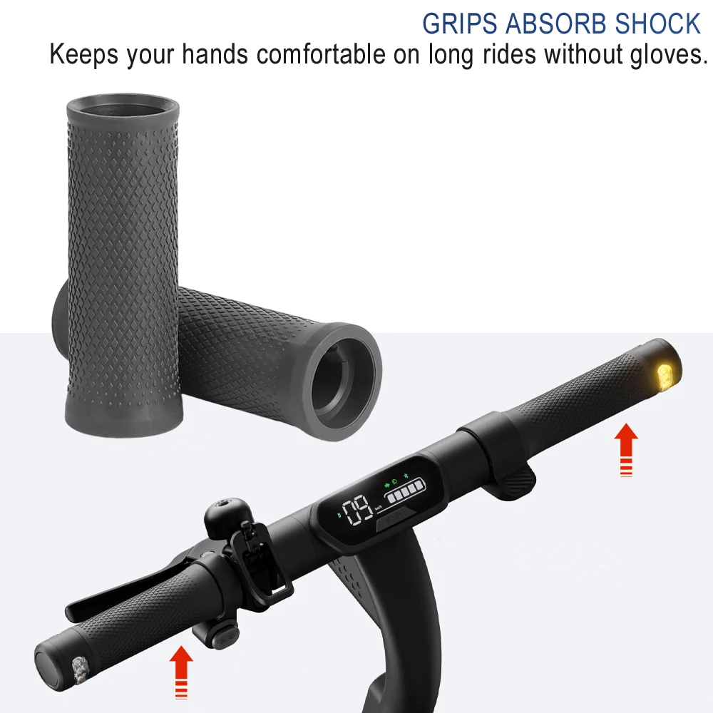 Lenkergriff für Ninebot Max G2 G65 F2 F2Plus F2Pro E2 E3 Elektroroller Rutschfester Silikon-Roller-Gummigriff Ersatzteile – Detail 3