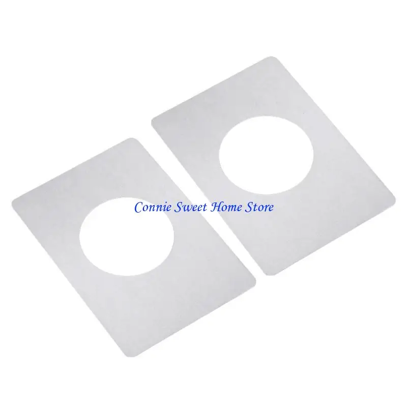 LXAF 2 Pezzi Piastra Riparazione Serratura della Porta Piastre Rinforzo della Porta in Acciaio Inossidabile Fissaggio