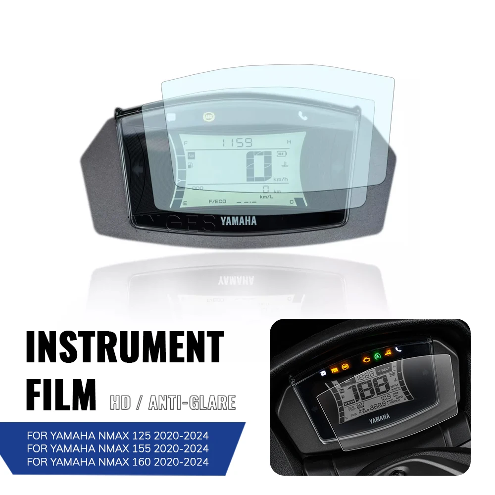 For Yamaha NMAX 155 160 125 NMAX155 NMAX160 N-MAX 2020-2024 Motorcycle Display Protection Film Screen Protector Instrument Film