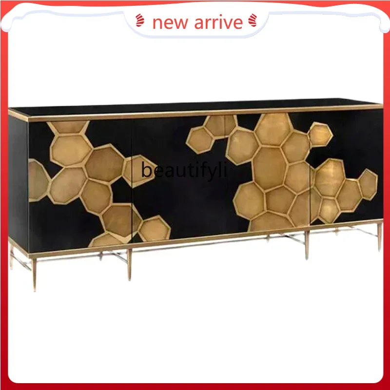 

D2520 Entrance Shoe Cabinet New Chinese Style Solid Wood Hallway Corridor Storage Curio Cabinet Quality Sideboard Cabinet