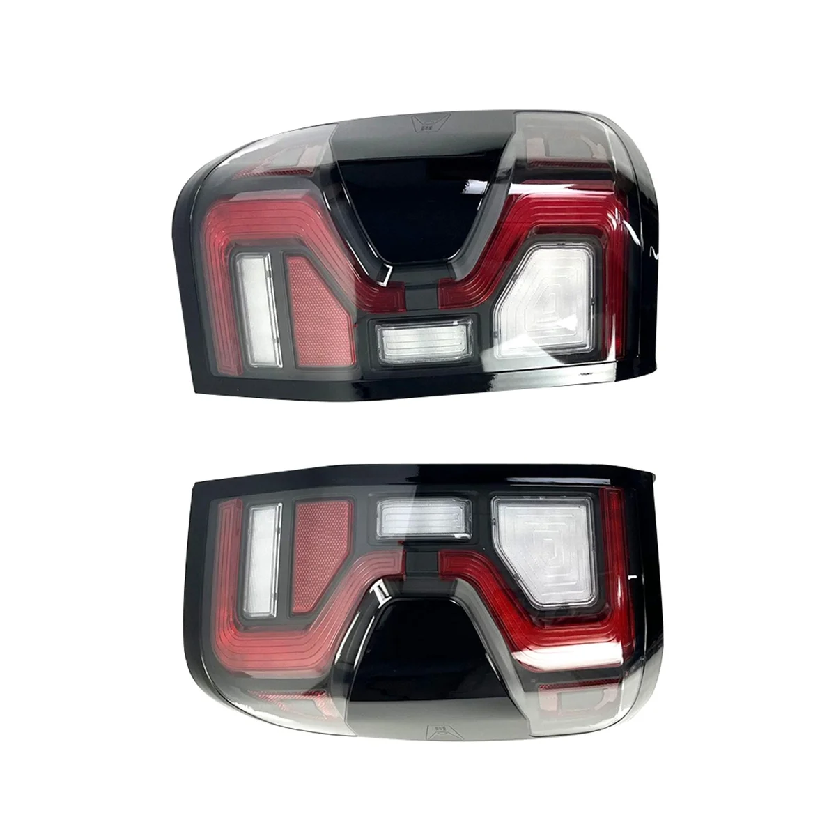 1 Pair Pickup Truck LED Tail Lights Tail Lamps Turn Signal Fog Lamp LED Taillight for Ranger T9 2022 2023