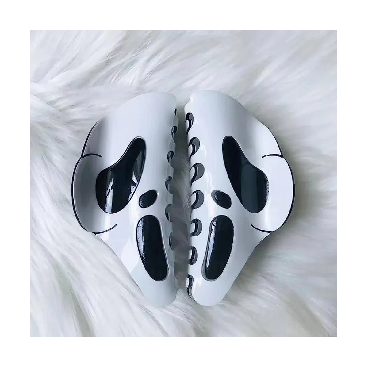 Pinza de pelo de Halloween para mujeres y niñas, horquilla divertida, máscara, pinza para el cabello, tiburón, accesorios para el cabello, style-b, 10CM