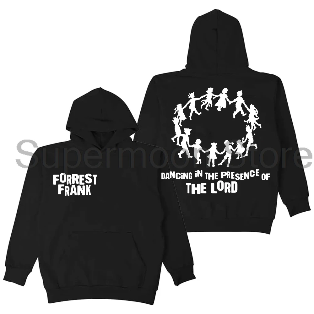 Forrest Frankเต้นรําในPresence Hoodie 2025 เด็กของพระเจ้าทัวร์แขนยาวStreetwearผู้หญิงผู้ชายHooded Sweatshirt