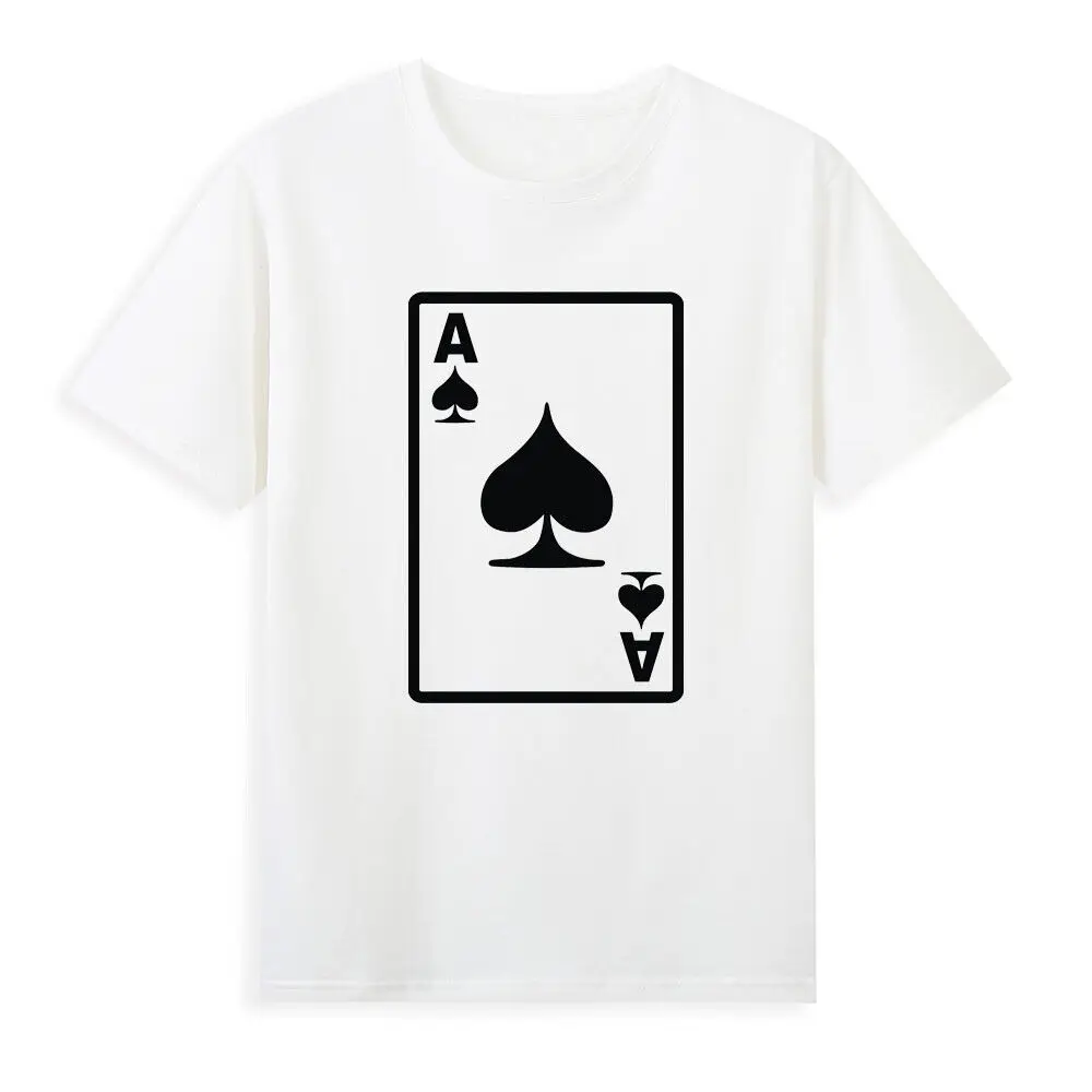 

Ace Of Spades Cards Real Players Poker Playing Cards T-shirt