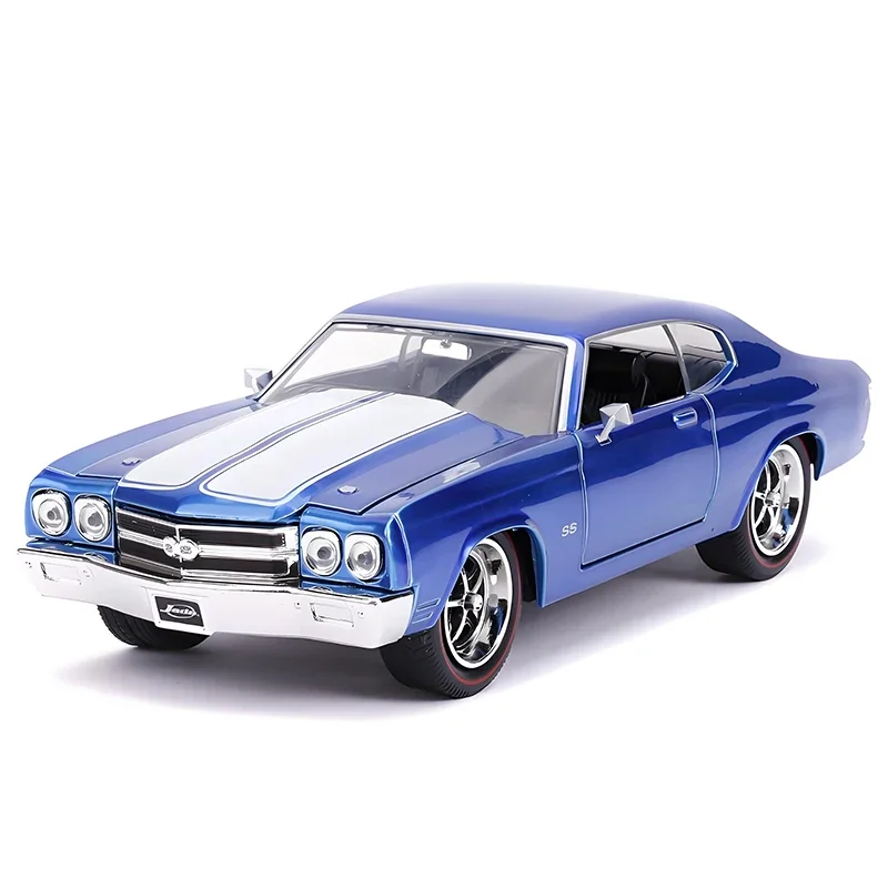 JADA 1:24 Chevelle SS 1970 Alloy Muscle Car Diecasts & Toy Vehicles Car Model Miniature Scale Model Car For Children