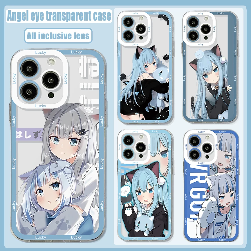 Nekoha Shizuku Phone Case For Samsung S24 S23 S22 S21 S20 S10 FE Note20 Note10 Plus Ultra Lite 5G Clear Soft TPU Cover