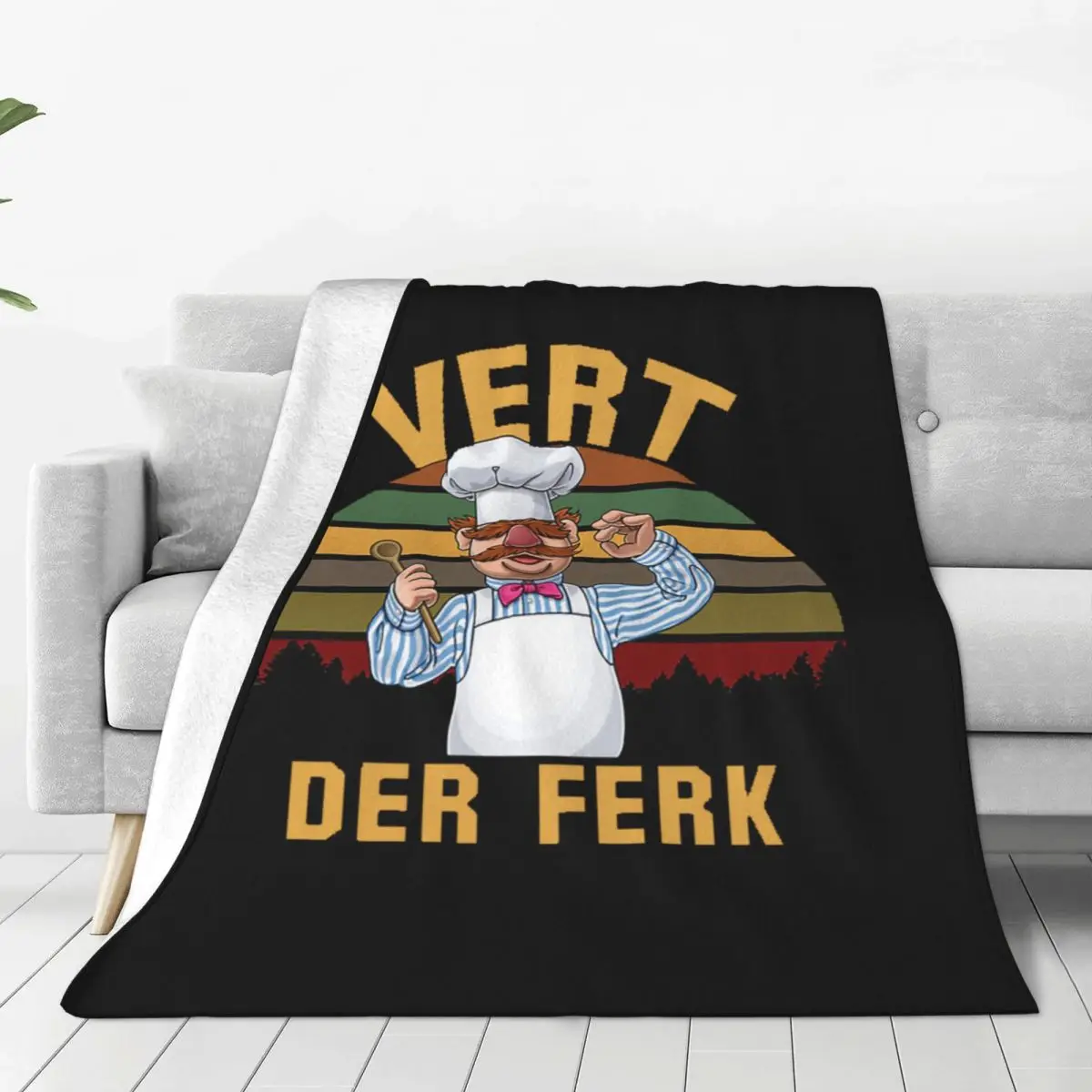 

Vert Der Ferk Blankets Soft Warm Flannel Throw Blanket Plush for Bed Living room Picnic Travel Home Couch