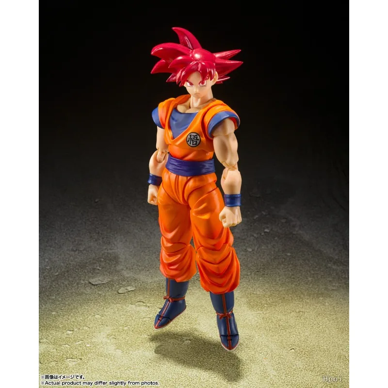 반다이 오리지널 S.H.Figuarts 드래곤 볼 슈퍼 손오공 액션 피규어 장난감 소년 소녀 선물 소장 모델 장식품