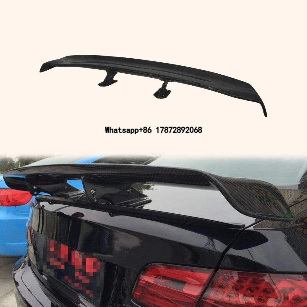 

For E92 Real M3 07-13 Coupe Carbon Fiber VR Style Rear Trunk GT Spoiler Wing