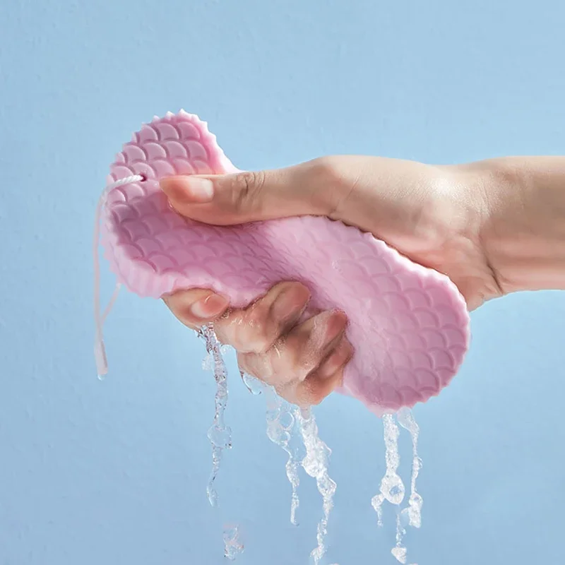 Exfoilating Bath Sponge for Body Cleaning Dead Skin Remover Massager Cleaning Shower Brush Peeling Sponge Magic Sponge