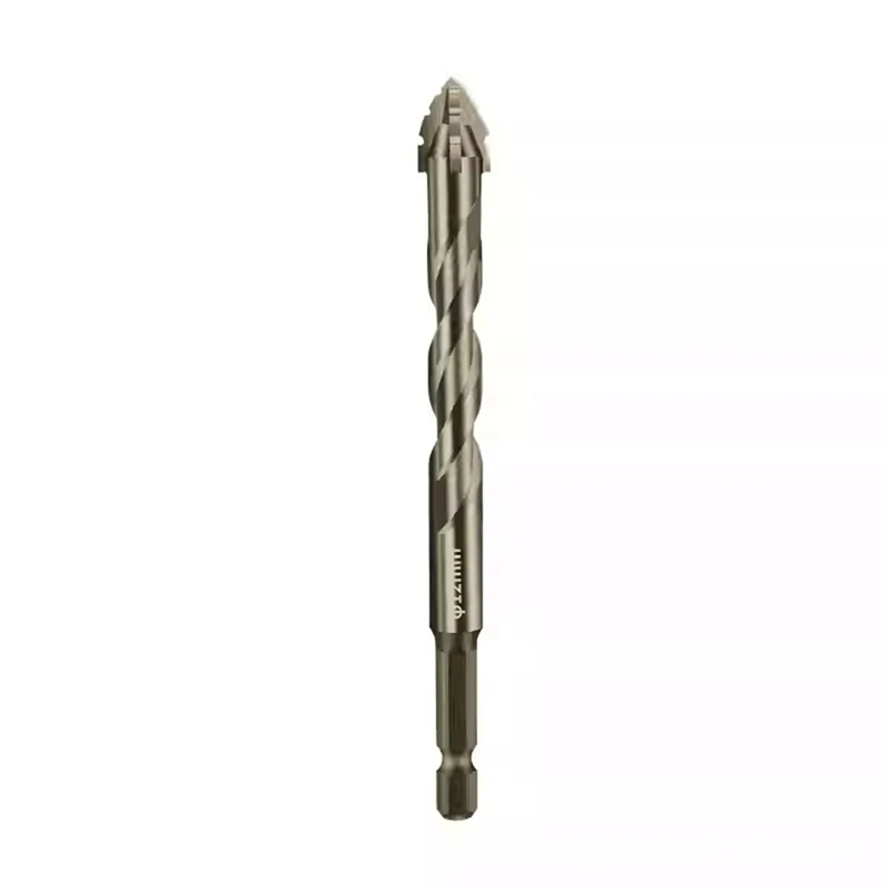 6Pcs/Set Four Flute Sawtooth Drill Bit for Glass Tile Concrete Metal Drilling Tools High Performance Drill Bit 4-12mm-A56M