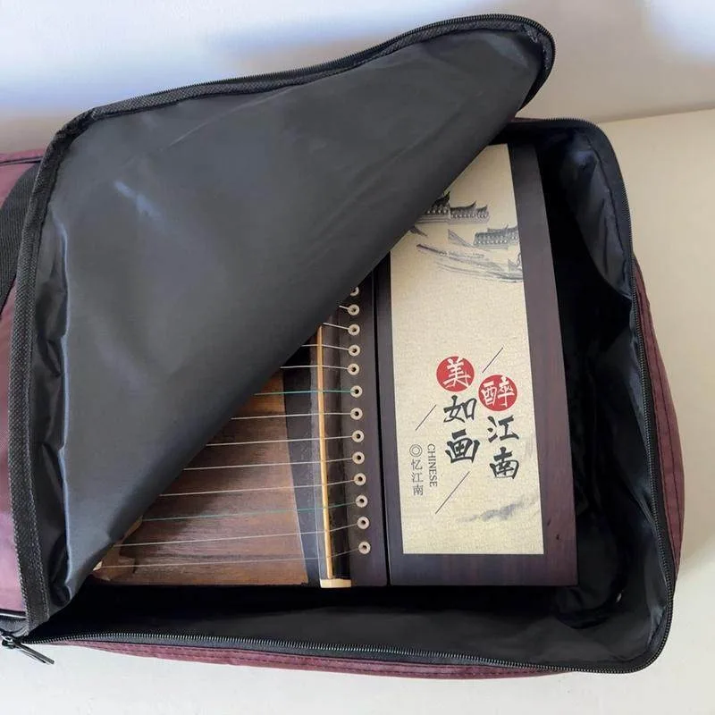 Padded Guzheng Storage Bag Lightweight Dustproof Moisture-proof Portable Guzheng Bag High-quality Musical Instrument Accessory