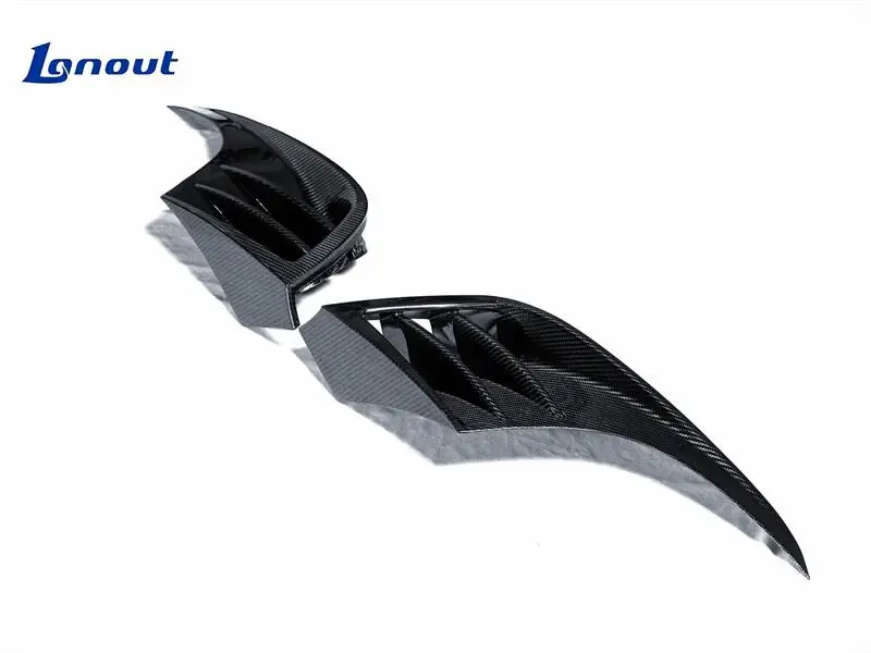 Rear Bumper Decorative Kit Suitable for Lotus Eletre Modified PK Style Dry Carbon Fiber Rear Vent Trims Body Kit
