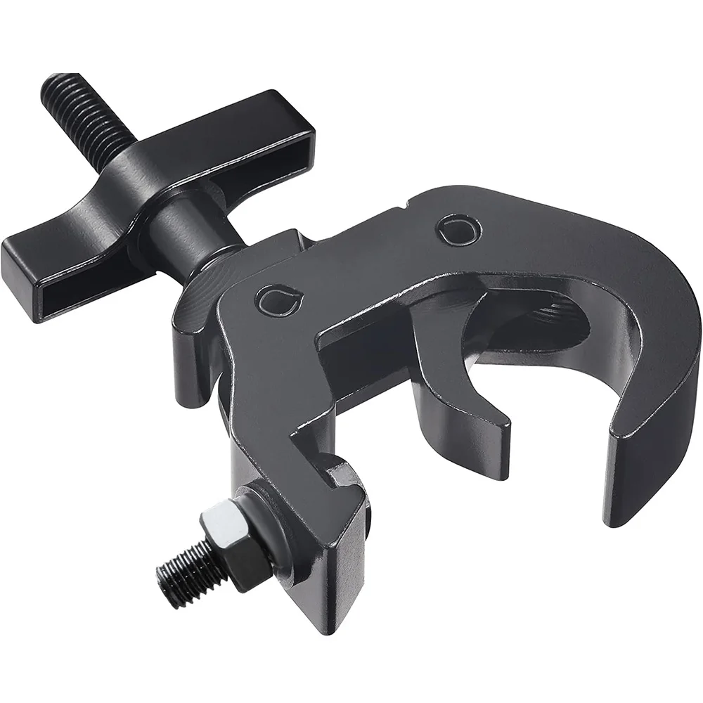 1/4pcs Heavy Duty Clamp Hooks Adjustable stage Lamp Hooks Aluminum Premium Pro Truss Clamps for Use on 35mm-68mmTrusses 250 KG