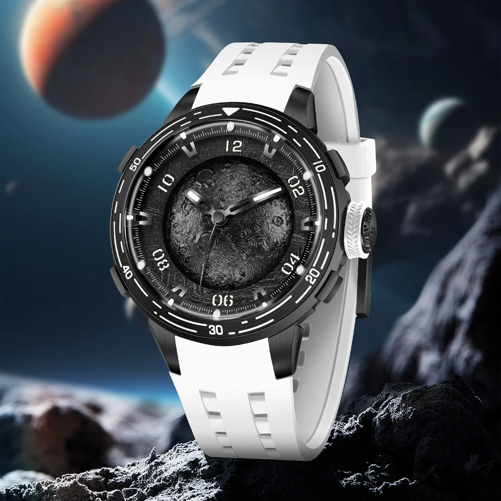 2026 PIDNU Markendesign Neue Star-Serie Mechanische Uhr Herren Japan 8215 Uhrwerk Herrenuhr Wasserdichte Automatische Luxusuhr – Detail 17