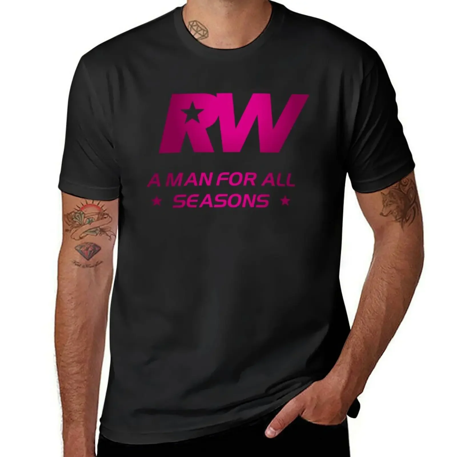 

Robbie Williams. A Man for All Seasons T-Shirt hippie clothes sublime mens shirts graphic tee