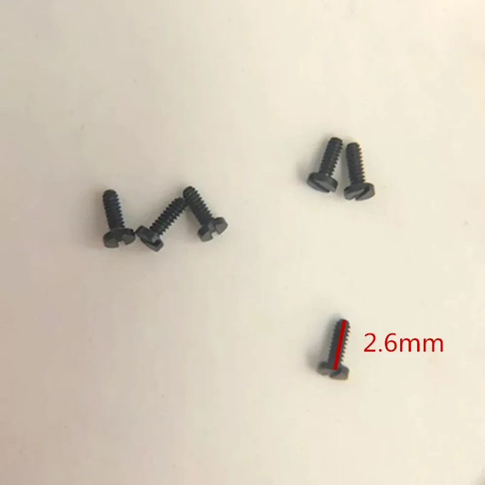 Watch Accessories Bridge Screws Suitable for  8500 Movement Black Bridge Screws 2.6mm/2.2mm Compatible Replacement Part