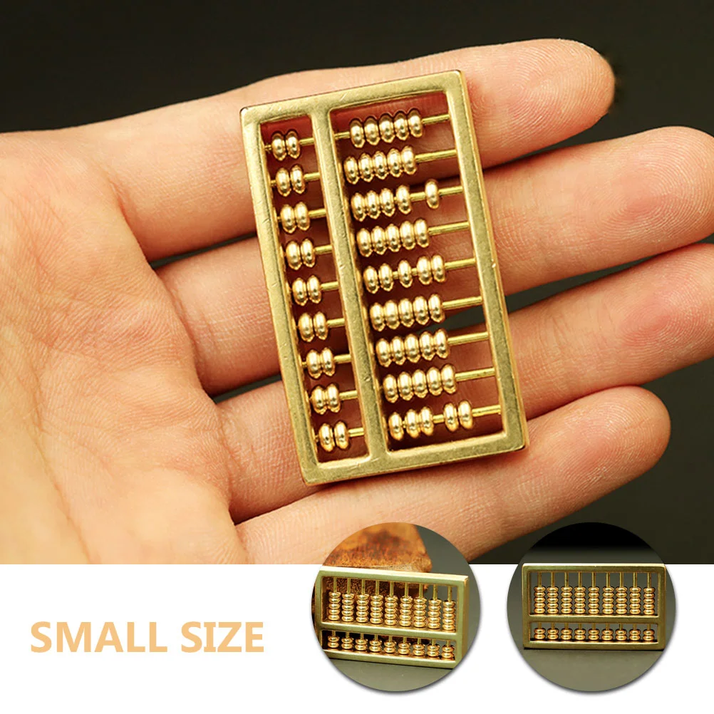 مصغرة المعادن الحرفية المعداد زخرفة النحاس القديمة المعداد تمثال الديكور النمط الصيني المعداد زخرفة