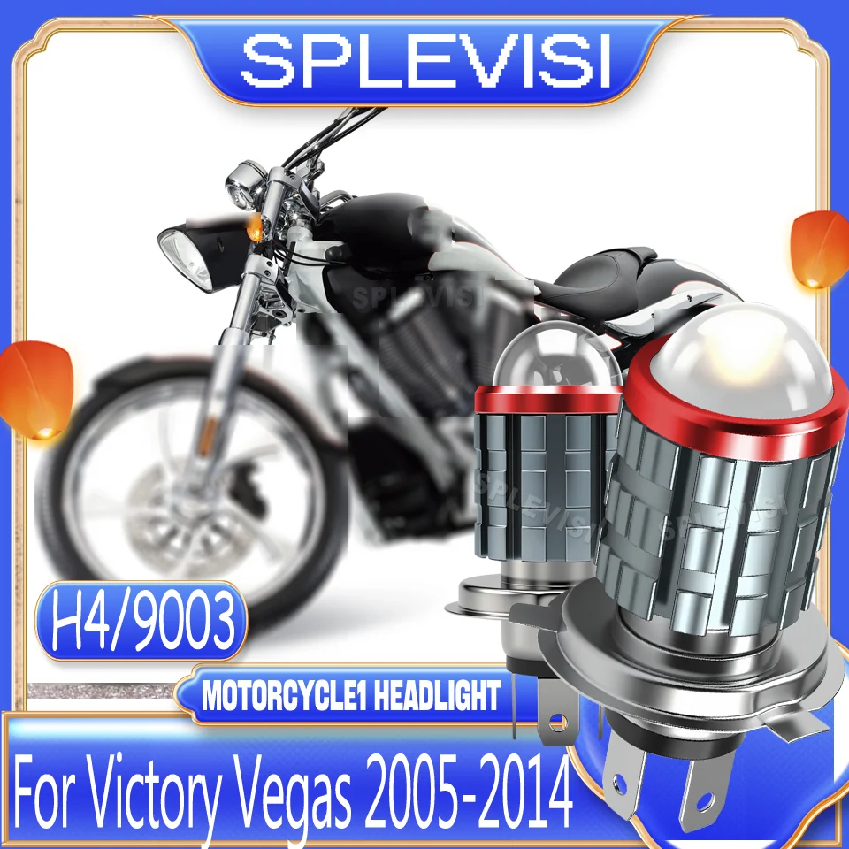 

Instant-On LED 9003 Effortless Setup Motorcycle Headlight For Victory Vegas 2005 2006 2007 2008 2009 2010 2011 2012 2013 2014