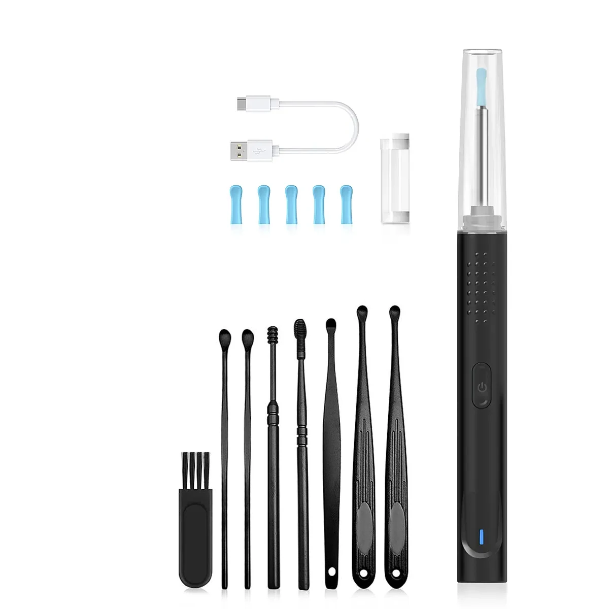 

Intelligent visual ear scoop, high-definition camera earwax removal tool, earwax removal tool set