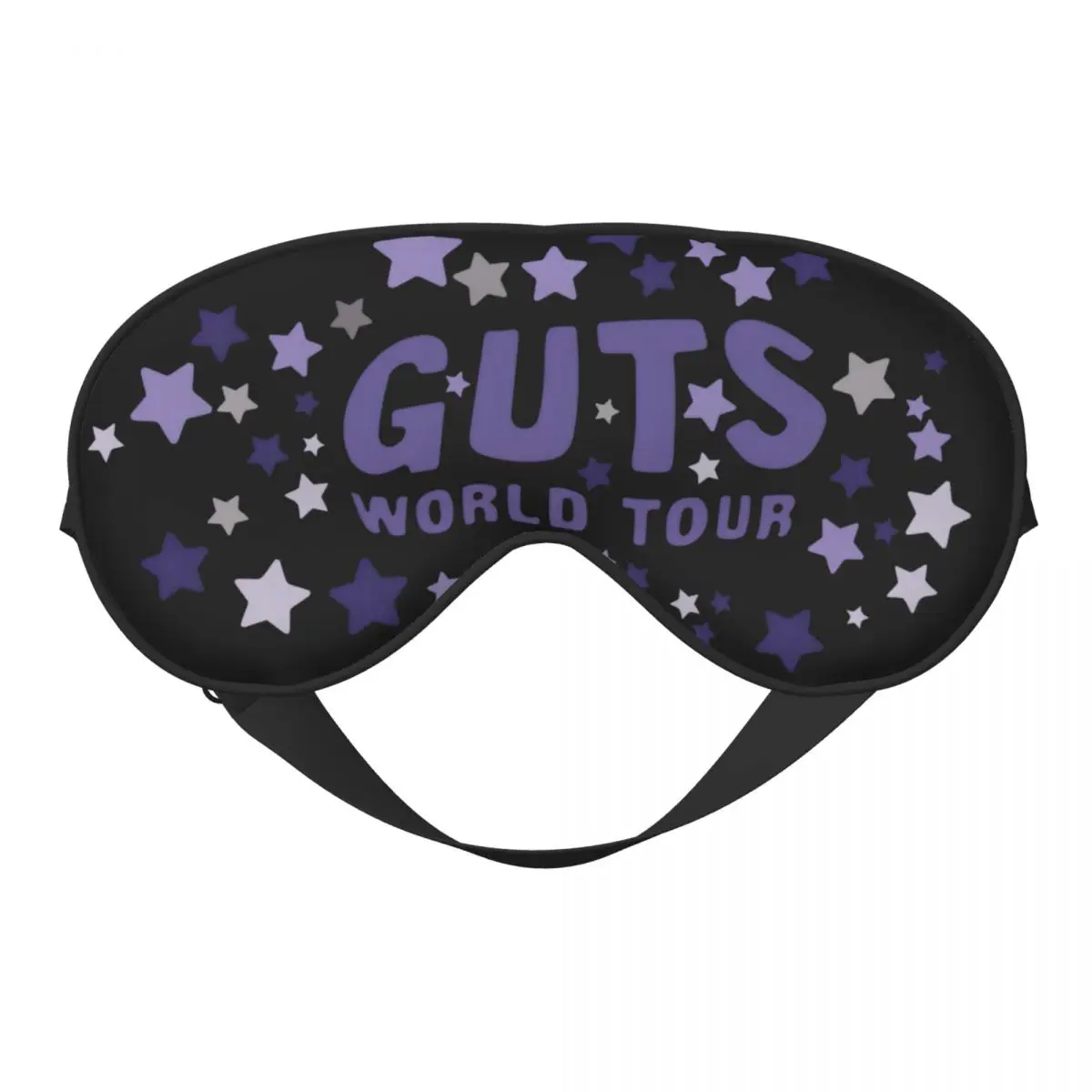 

O-Olivias POP Singer Print Мягкая маска для глаз Двусторонняя маска для глаз World Tour с повязкой на глаза для использования на открытом воздухе Регулируемая повязка на глаз с блокировкой света