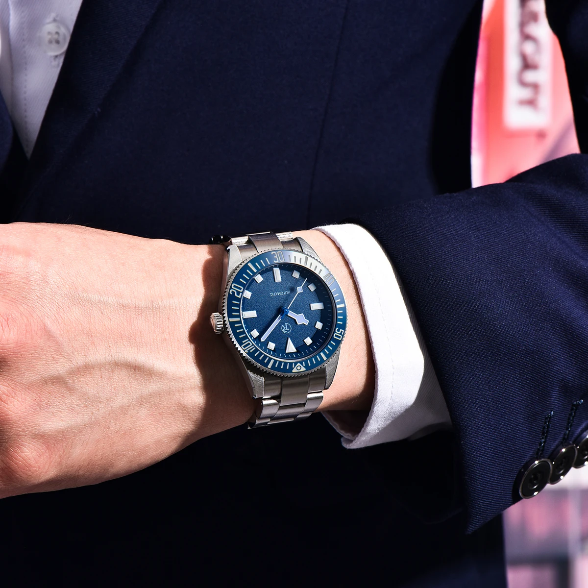 RollsTimi Orologio automatico di lusso da uomo nuovo 40mm Orologio da polso meccanico impermeabile in acciaio inossidabile per uomo NH35 Movt Orologio alla moda