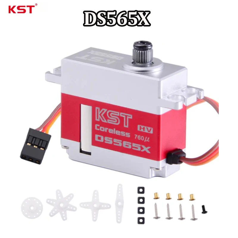 

KST DS565X Metal Coreless Digital Servo For 450-500 Digital Metal Gear Glider Servo Motor for High Performance RC Gliders