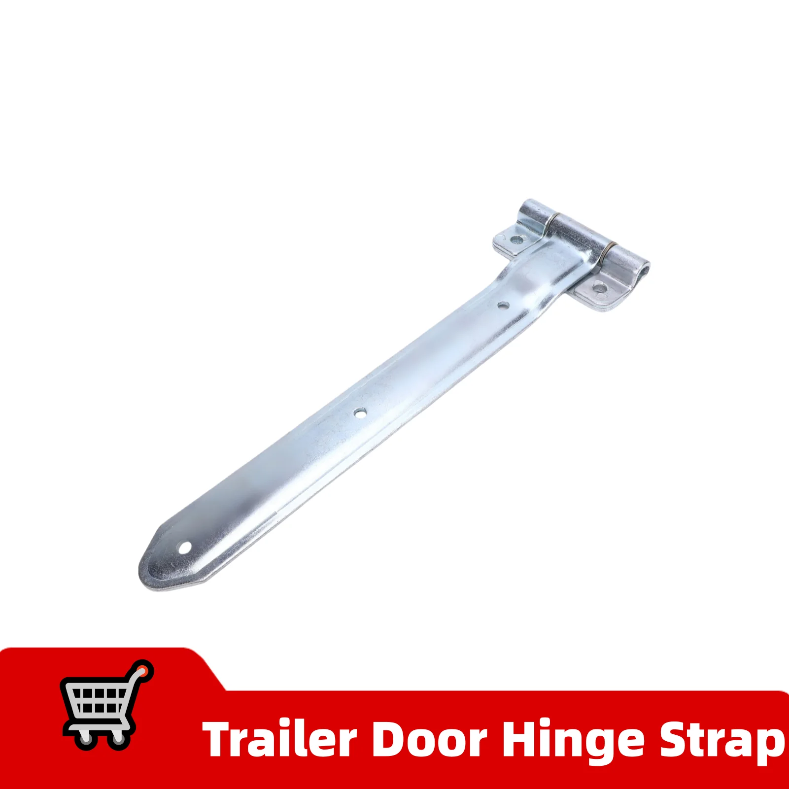 

Trailer Door Hinge Strap for Side Enclosed 16in Offset Bent Metal Parts for Cargo Utility RV
