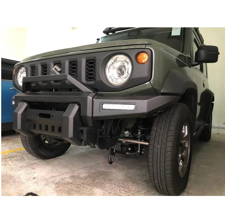 IN STOCK jimny accessories Guangzhou High-Quality Car bumper front Bumper For Suzuki JIMNY 2019 2020 JB74W